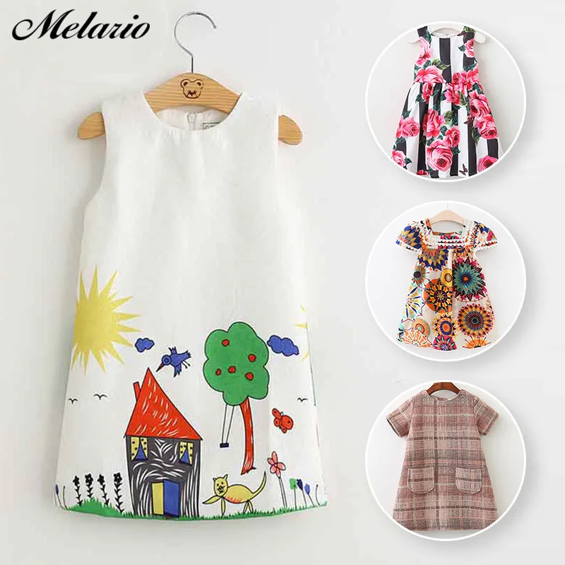 Baby Clothing H&M - فستان الفتيات من Melario موضة 2023