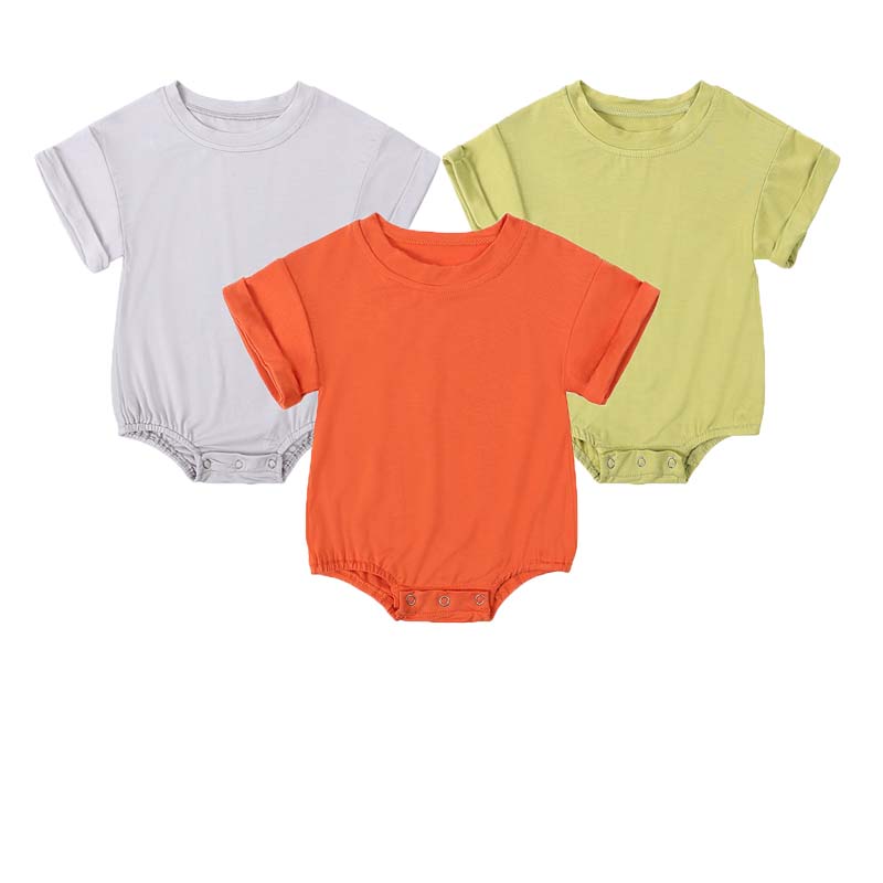 Bamboo Bodysuit Baby - ملابس الأطفال ملابس داخلية من ألياف