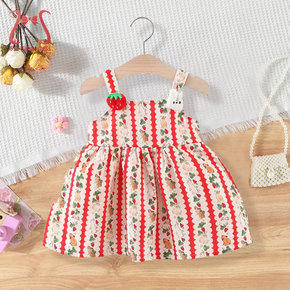 Baby Clothing H&M - أزياء طفلة فستان صيفي لطيف أرنب