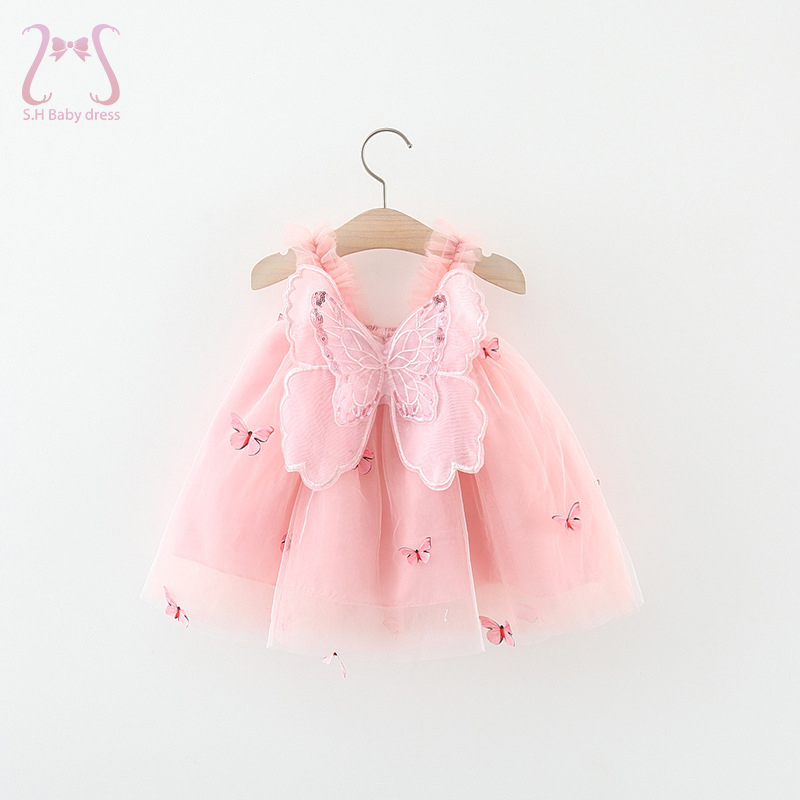 Baby Clothing H&M - فستان صيفي للفتيات الصغيرات لحفلات أعياد