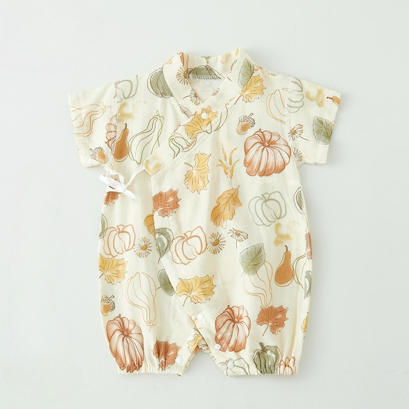 Bamboo Bodysuit Baby - للجنسين طفل الصيف نيسيي ملابس الطفل