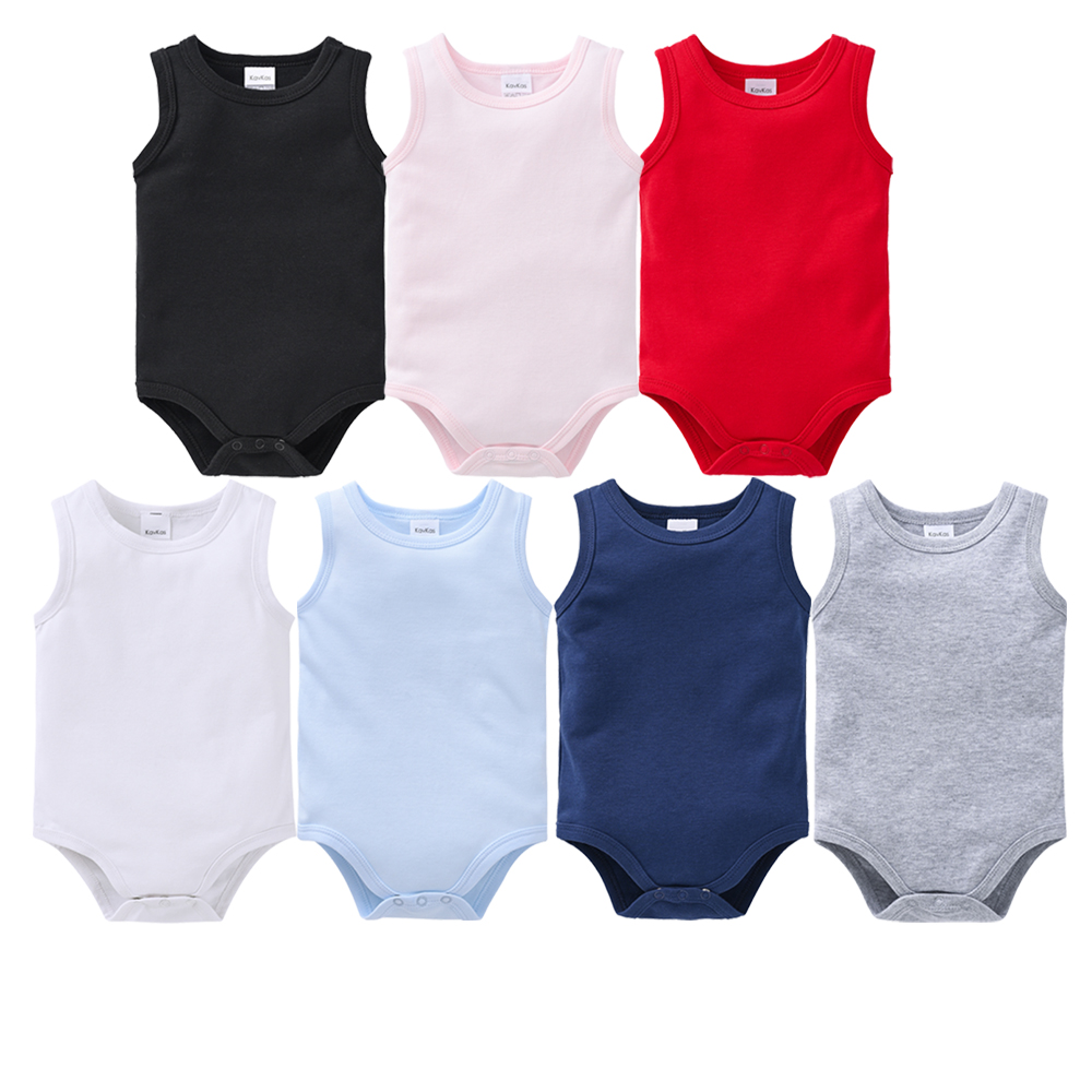 Bamboo Bodysuit Baby - كافكاس 3 قطع ملابس صيفية للأطفال