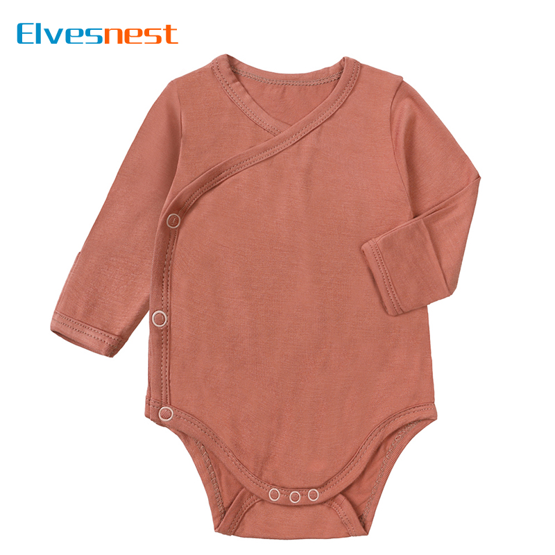 Bamboo Bodysuit Baby - ملابس أطفال حديثي الولادة عصرية بلون