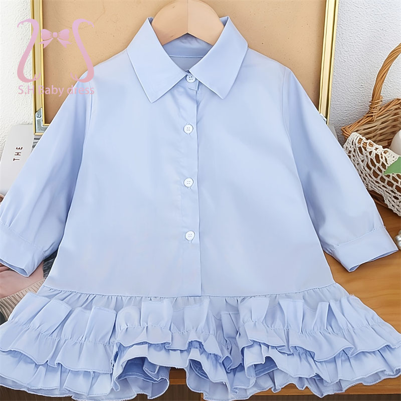 فستان قميص عصري للأطفال بعمر 1 - مراجعة Baby Clothing H&M وسعره