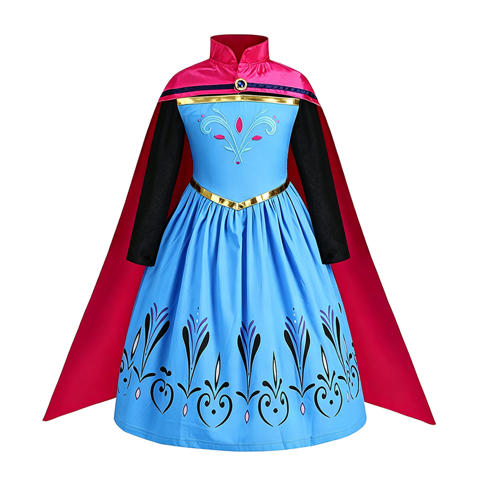 فستان الملكة للفتيات بأكمام طو - مراجعة Baby Clothing Sizes وسعره