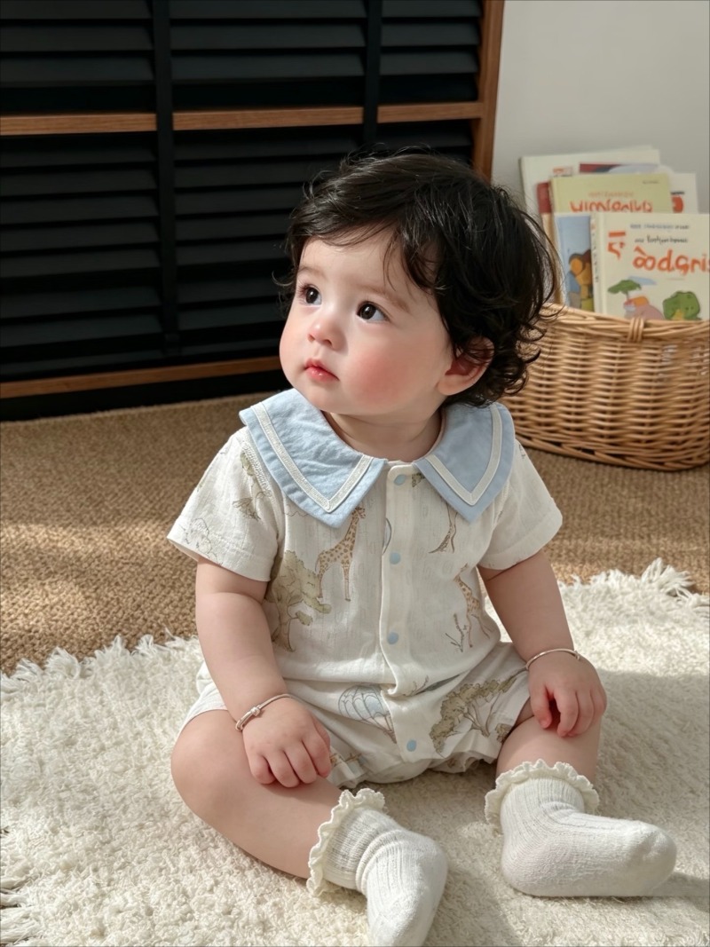 ملابس أطفال على شكل زرافة للمو - مراجعة Bamboo Bodysuit Baby وسعره