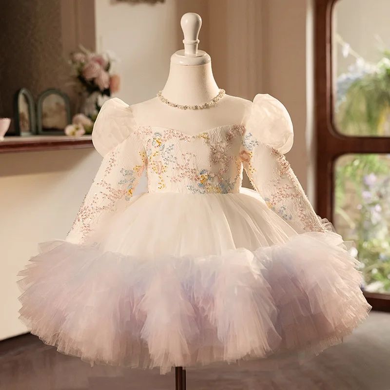 فستان أطفال بأكمام طويلة للخري - مراجعة Baby Clothing Layers وسعره