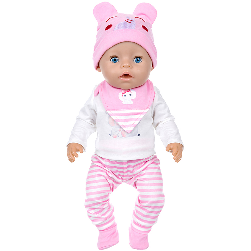 مجموعة ملابس للدمى مقاس 16-18  - مراجعة Newborn Gift Set وسعره