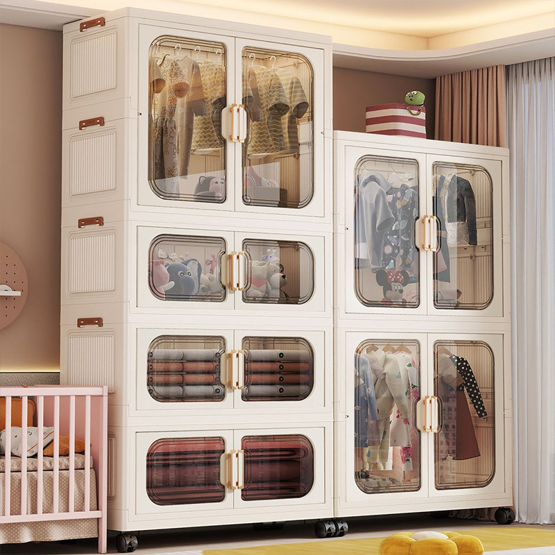 خزانة ملابس للأطفال قابلة للطي - مراجعة Baby Clothing Wardrobe وسعره