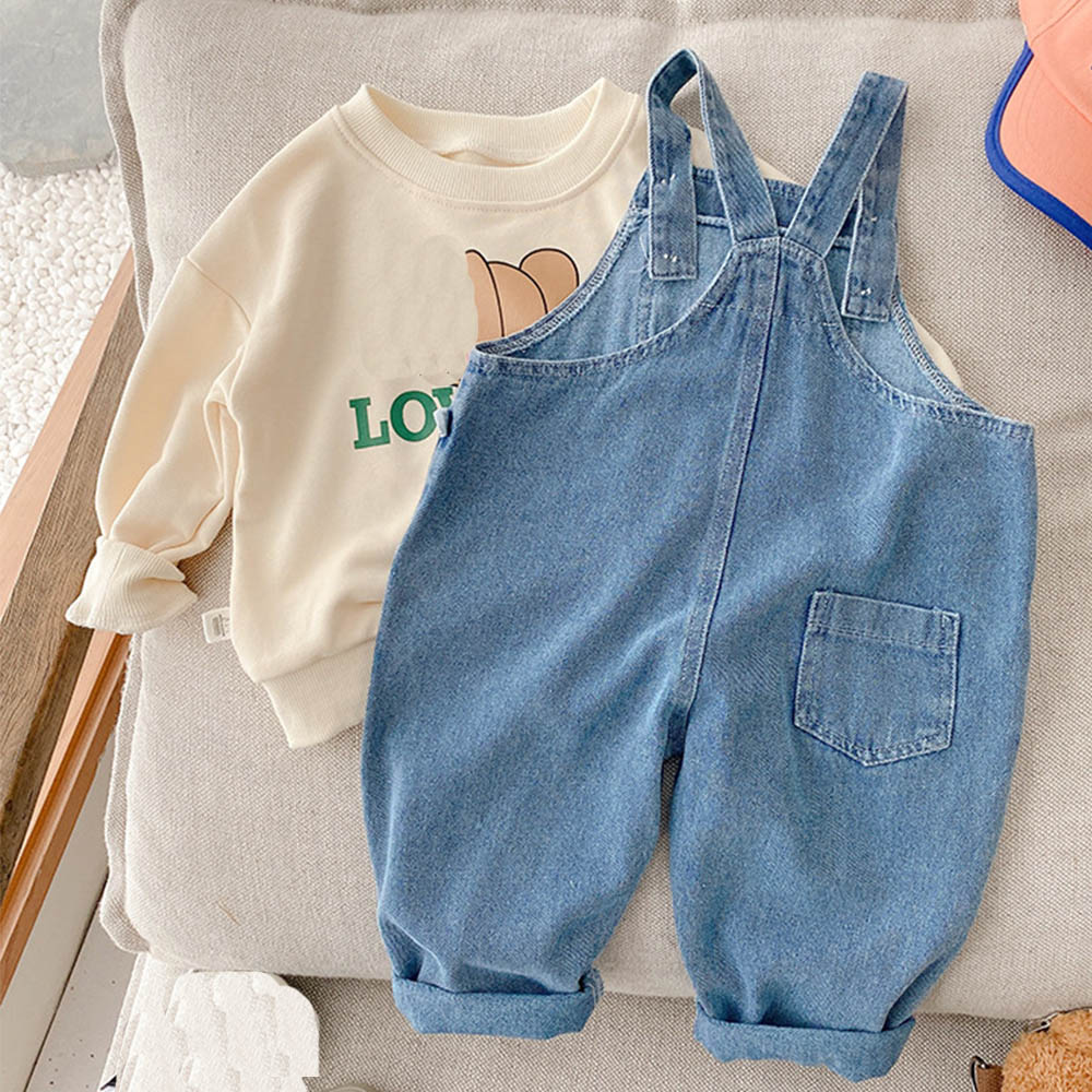 الفتيات بذلة الأزرق الدنيم بلو - مراجعة Baby Clothing Boutique وسعره