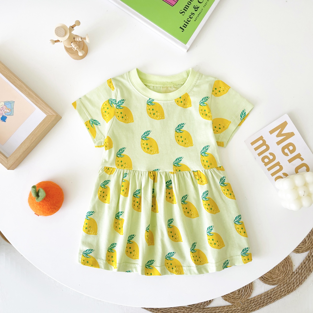 فستان صيفي للأطفال من سانلوتوز - مراجعة Baby Clothing Patterns Free وسعره