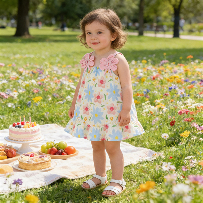 فساتين صيفية للأطفال، زي ناعم  - مراجعة Baby Clothing H&M وسعره