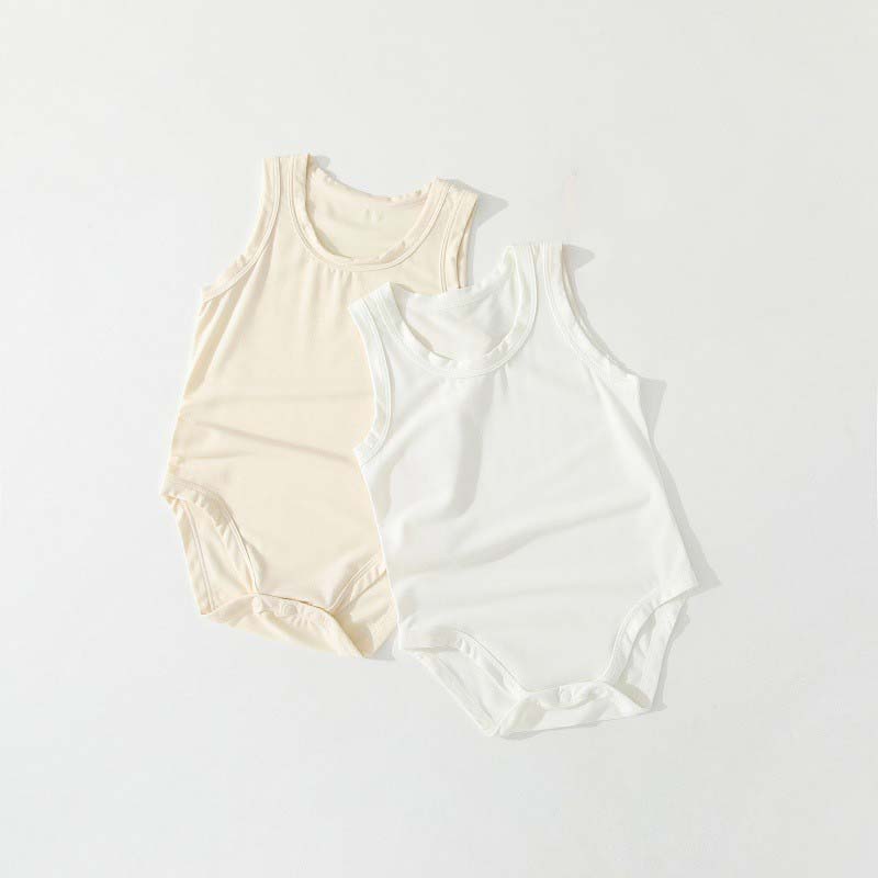 بدلة أطفال بدون أكمام من الخيز - مراجعة Bamboo Bodysuit Baby وسعره