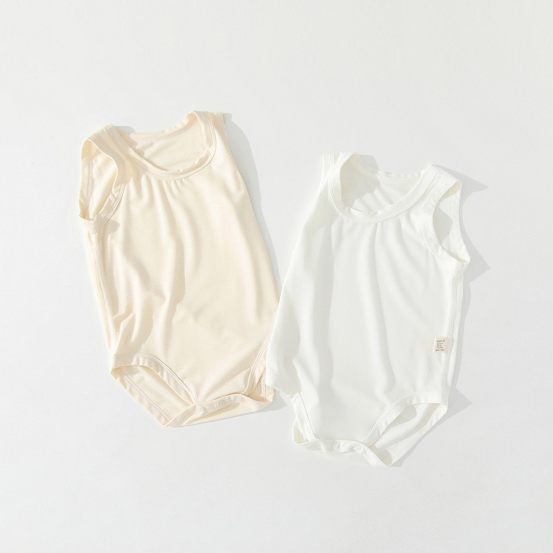 بدلة أطفال بدون أكمام من الخيز - مراجعة Bamboo Bodysuit Baby وسعره