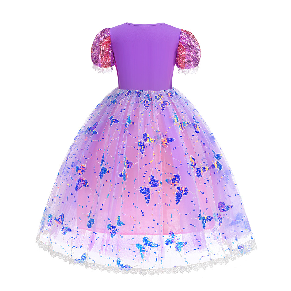 رابونزيل أدى تضيء فستان تأثيري - مراجعة Baby Clothing Sizes وسعره